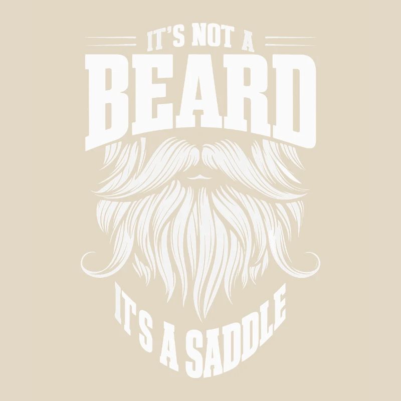 It's not a beard, it's a saddle