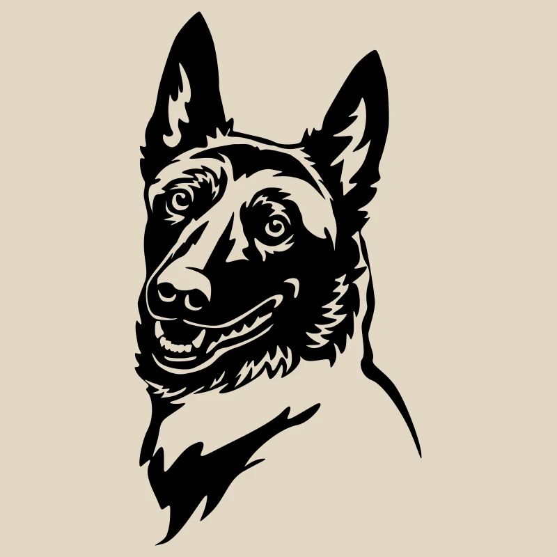Malinois Kopf