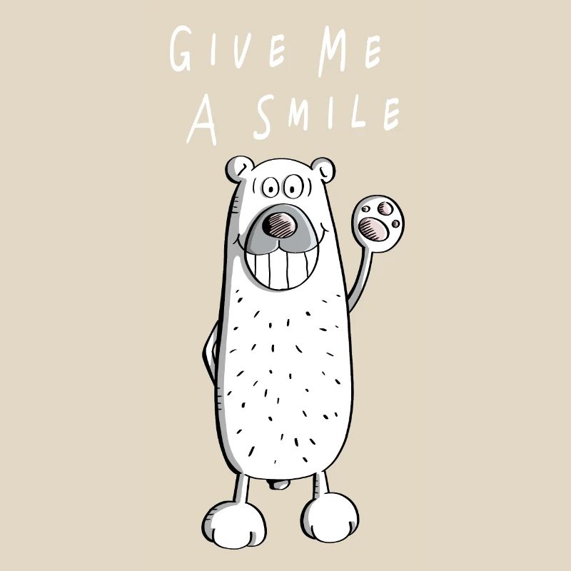 Give me A Smile - Eisbär - Eisbären - Bär - Bären
