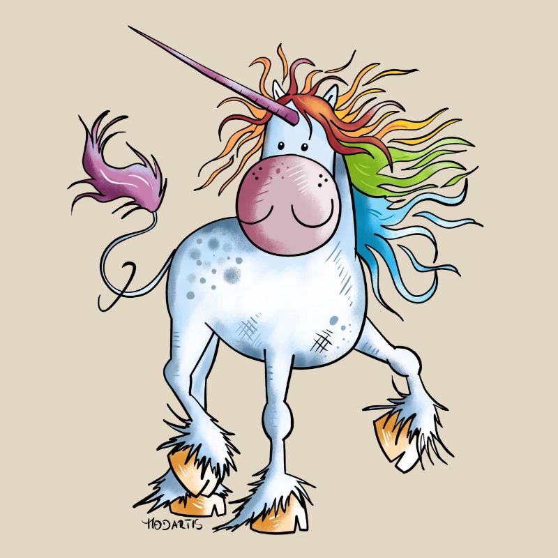 Regenbogen Einhorn