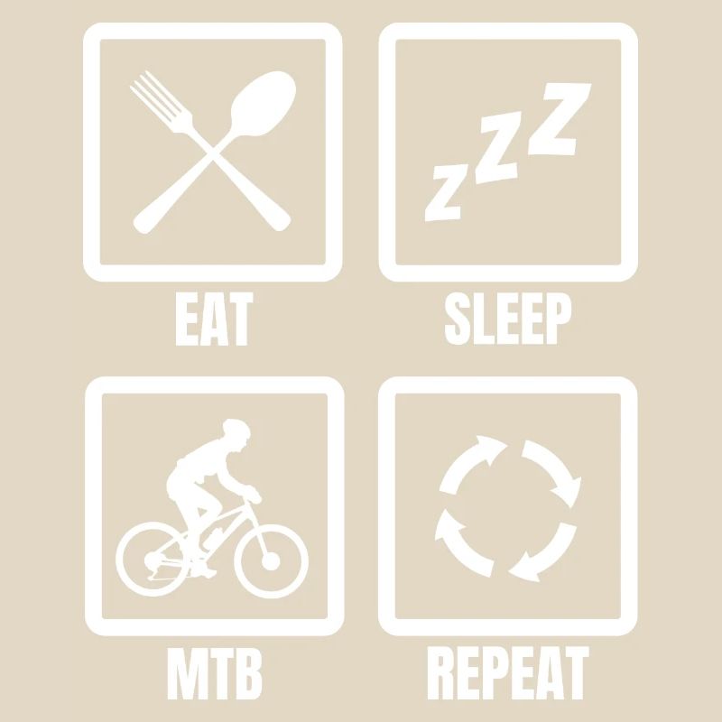 Mountainbiker Zeitplan
