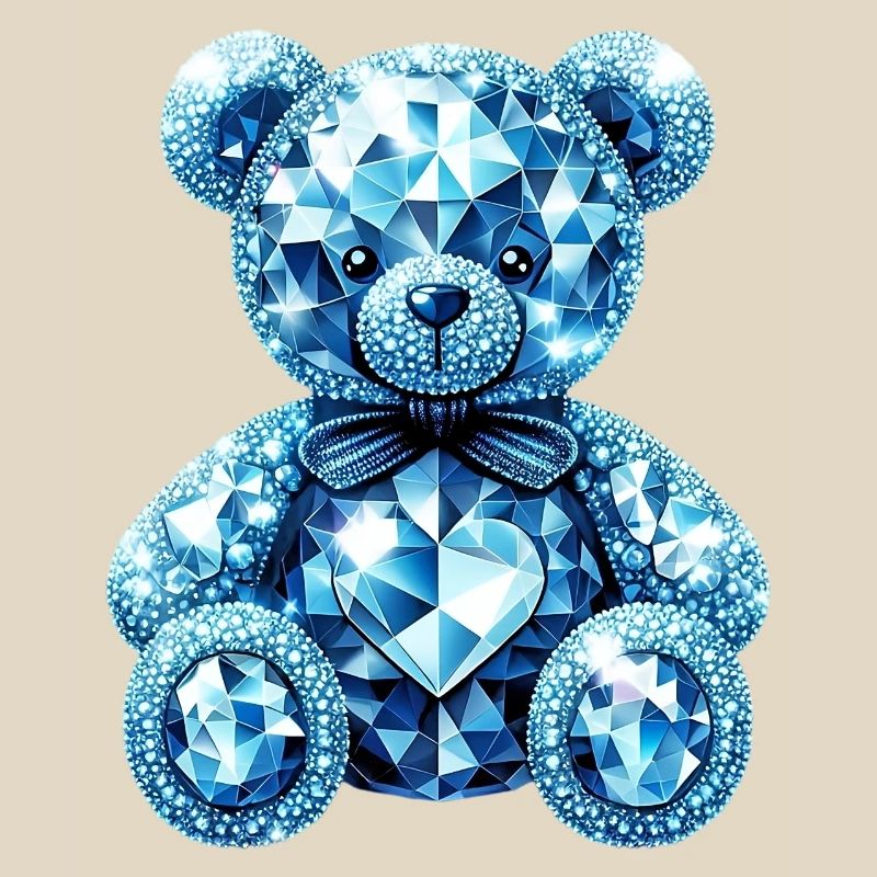 Crystal Bear Diamond Diamonds