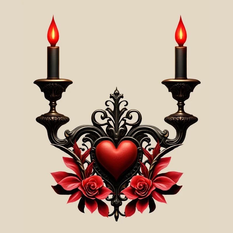 Romance gothique : Passion cachée.