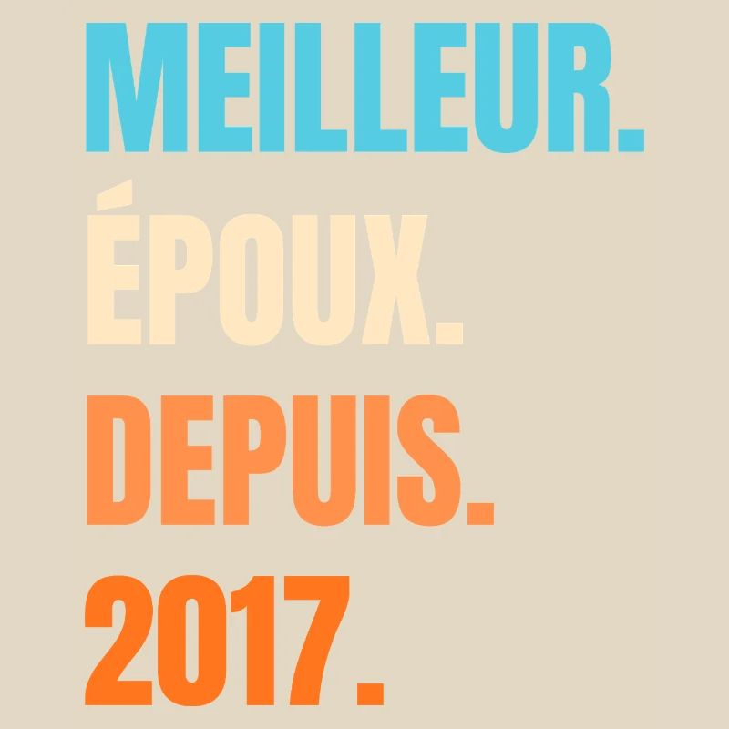 Bester Ehemann seit 2017 Geschenk-Ehemann