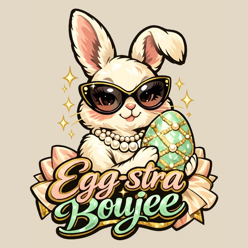 Egg-stra Boujee Easter Bunny Easter