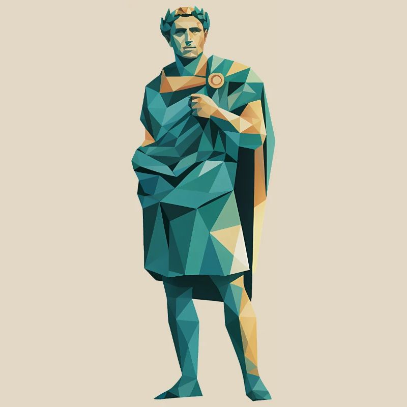 Caesar - Logo de l’histoire cool