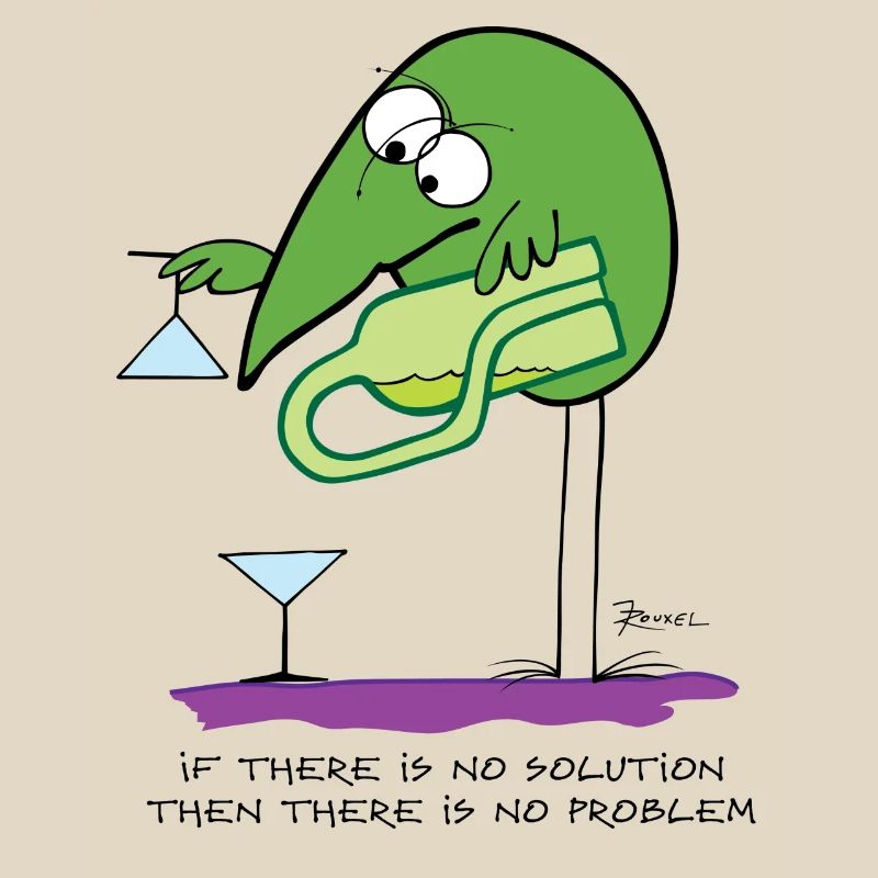 S’il n’y a pas de solution... (version anglaise)