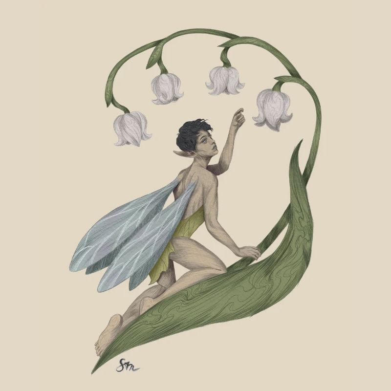 Pixie mit Maiglöckchen