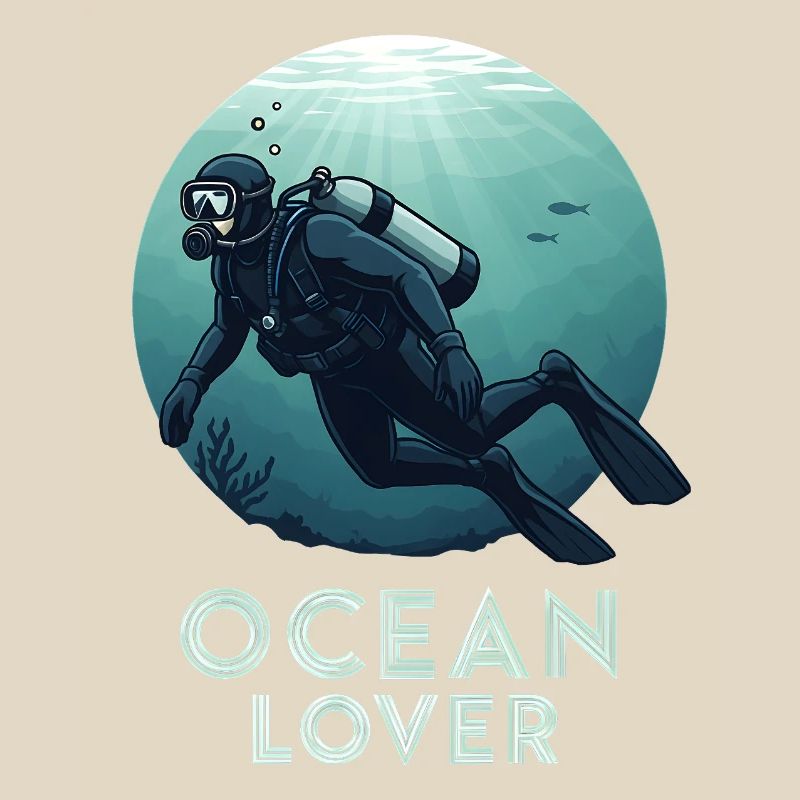 Plongeur Ocean Lover Underwater pour les amis plongeurs