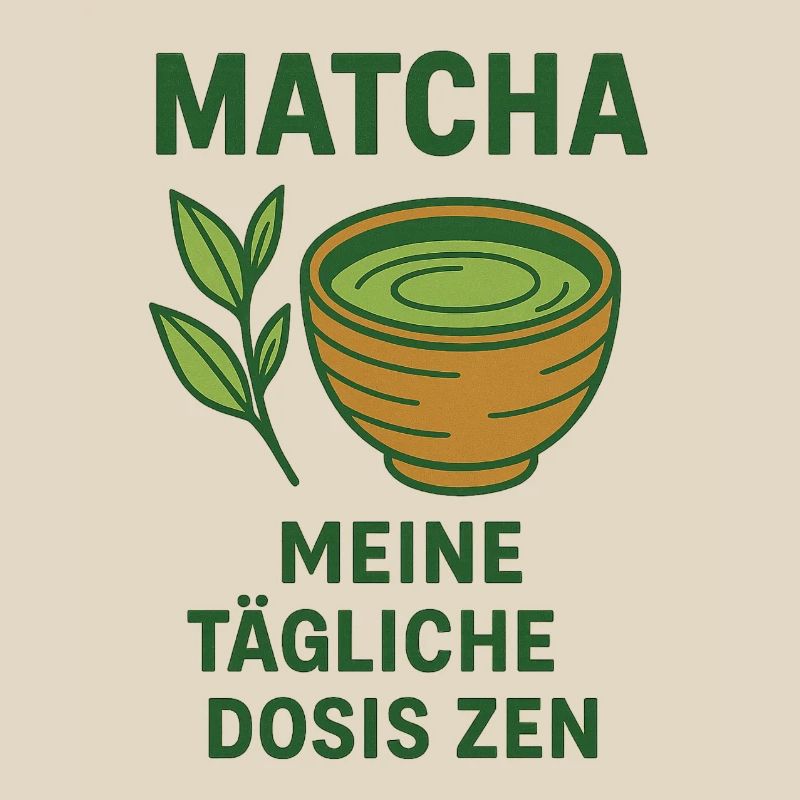 Matcha Design Mug Coffee Lover Green