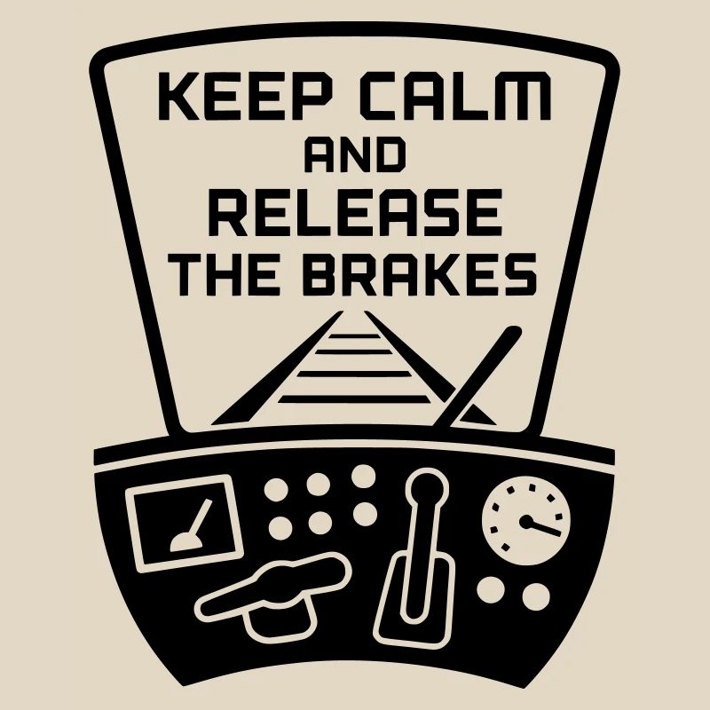 Brakes Release Railway Train Driver