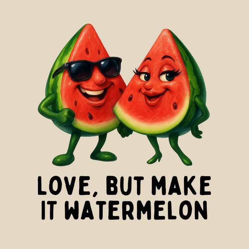 Aime, mais fais que ce soit pastèque