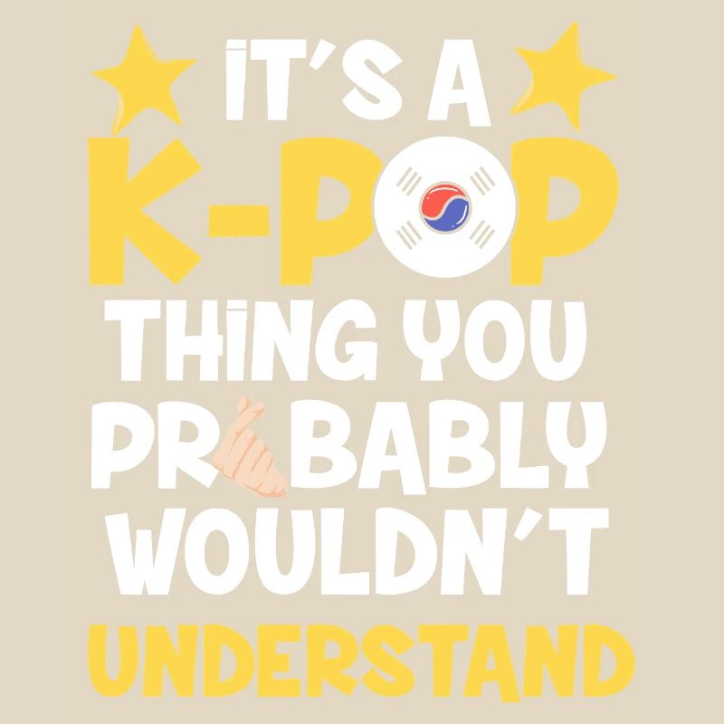 C’est un truc de K-pop que tu ne comprendrais pas graphiquement