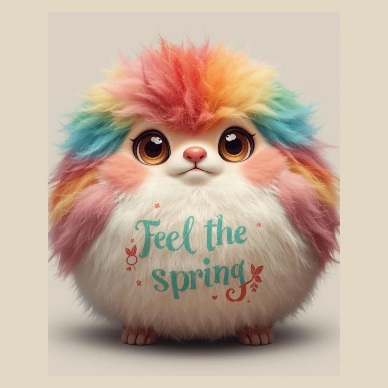 Feel the Spring Plush Critter