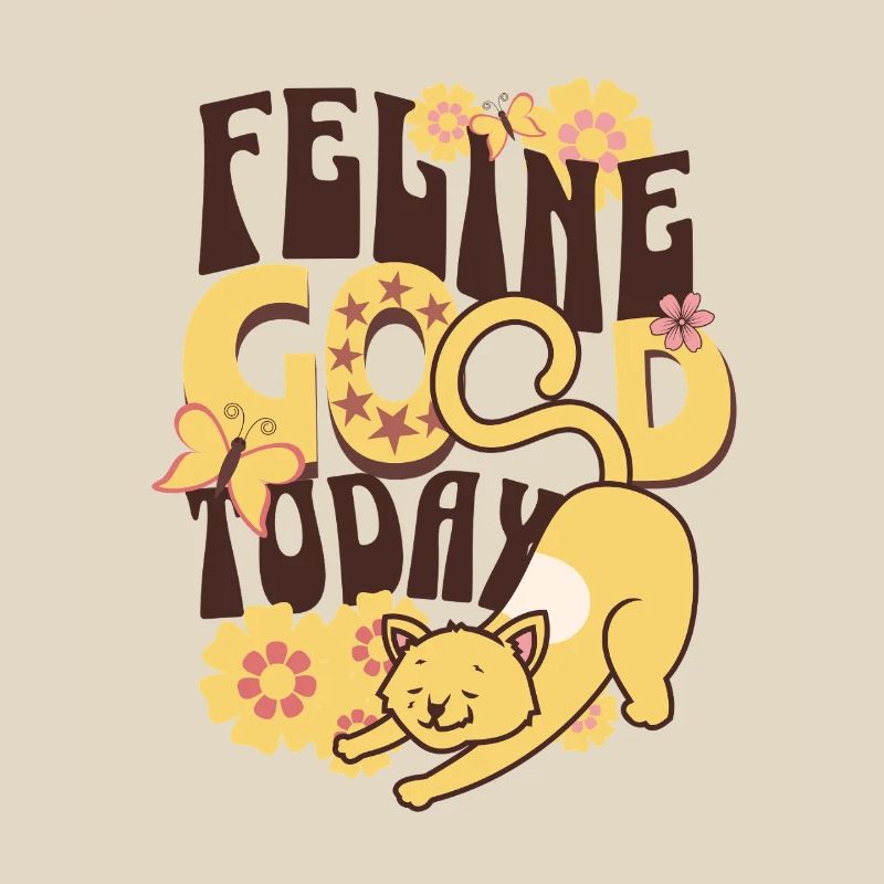 Feeling Good Today Cat