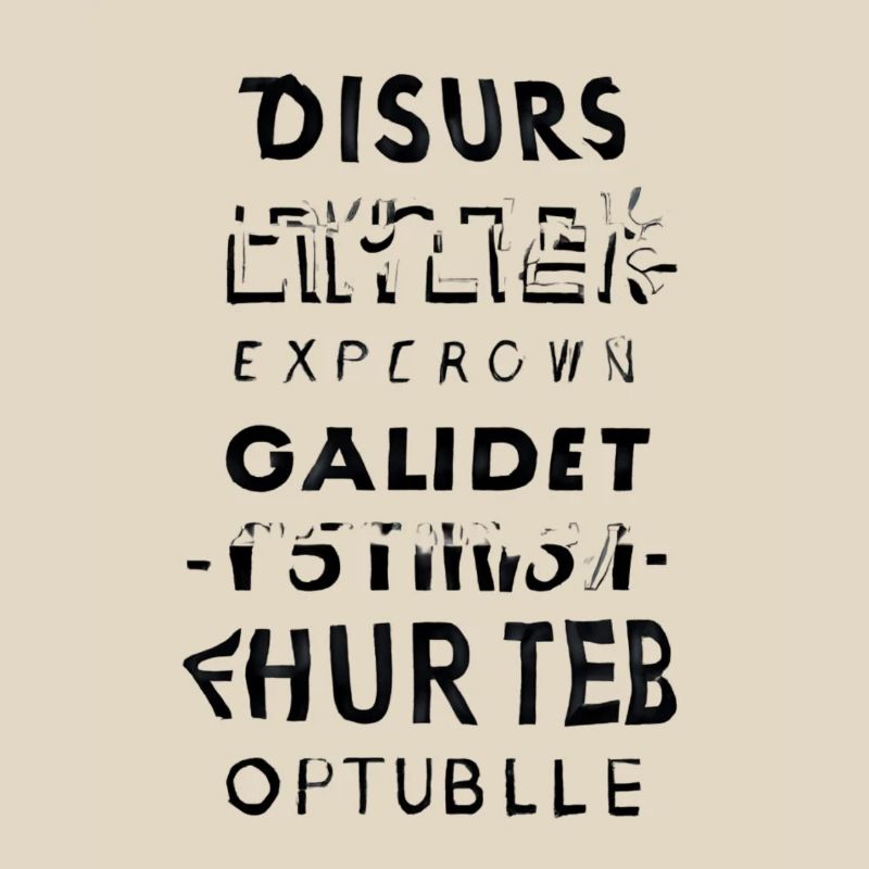 Cascade de texte buggé