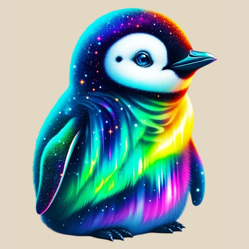 Aurora Borealis Penguin