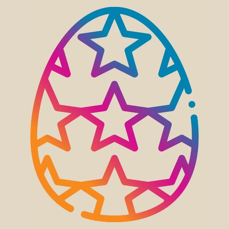 Colorful Easter Egg Easter