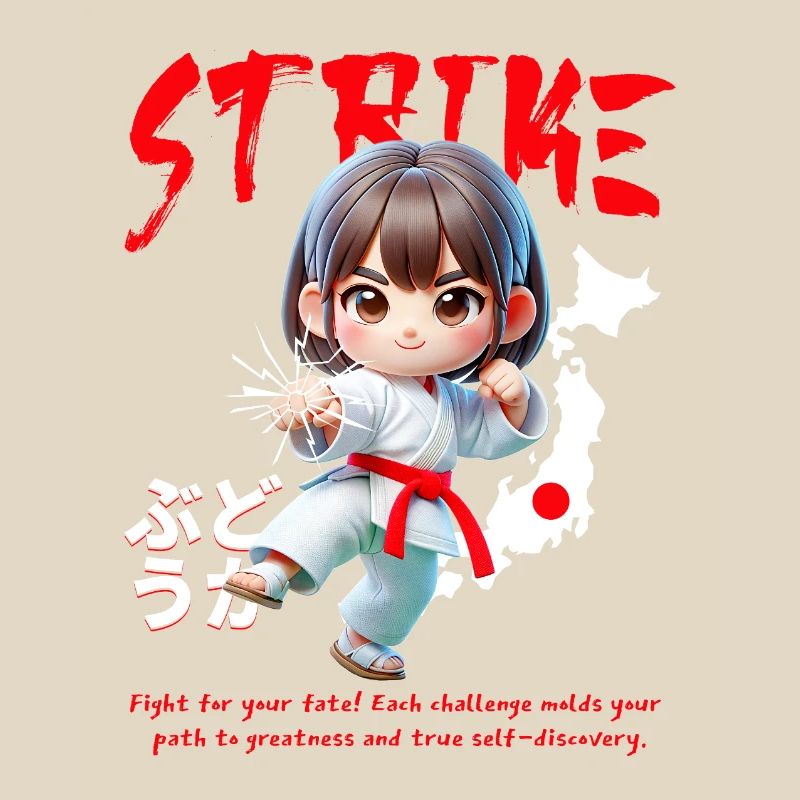 Chibi Karateheld Strike