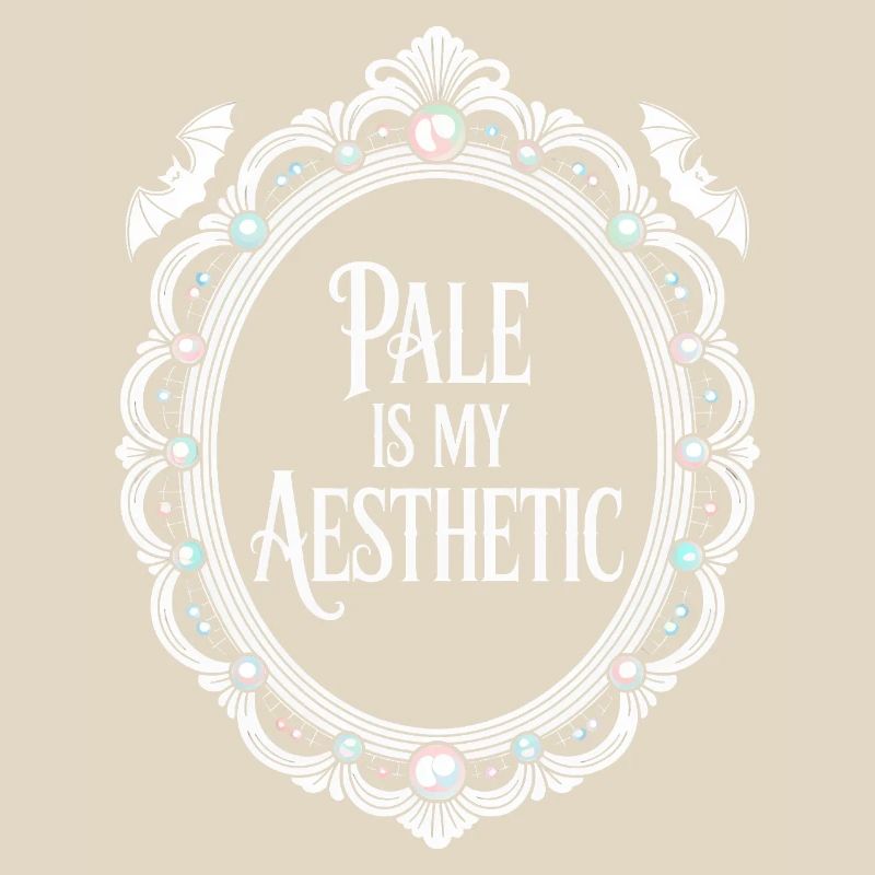 Pale Aesthetic Frame Typography