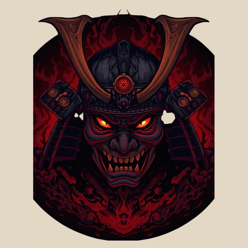 Dämonen-Samourai
