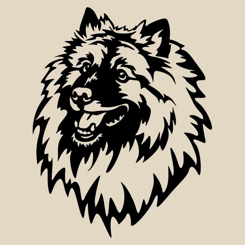 Wolfsspitz Head