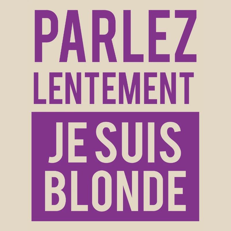 Message de foi en typographie moderne