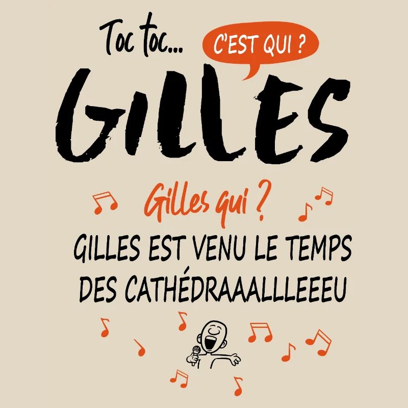 Name Gilles Geburtstag Geschenkidee Mann