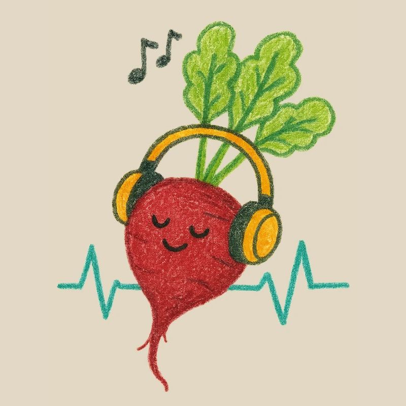 Beet Beats und Kopfhörer