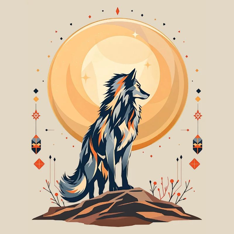 Boho Wolf