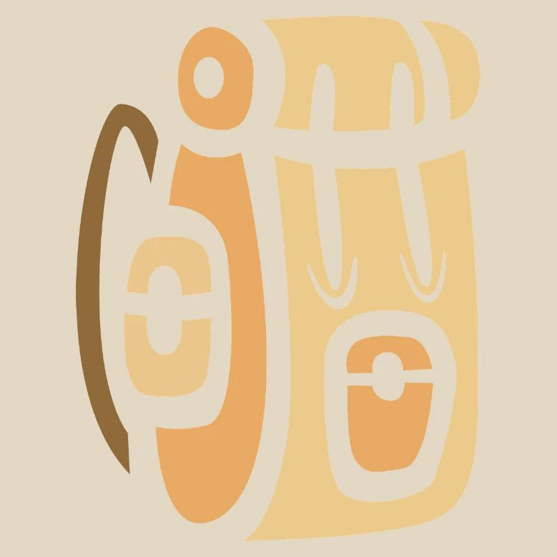 Camping Backpack Cartoon Design