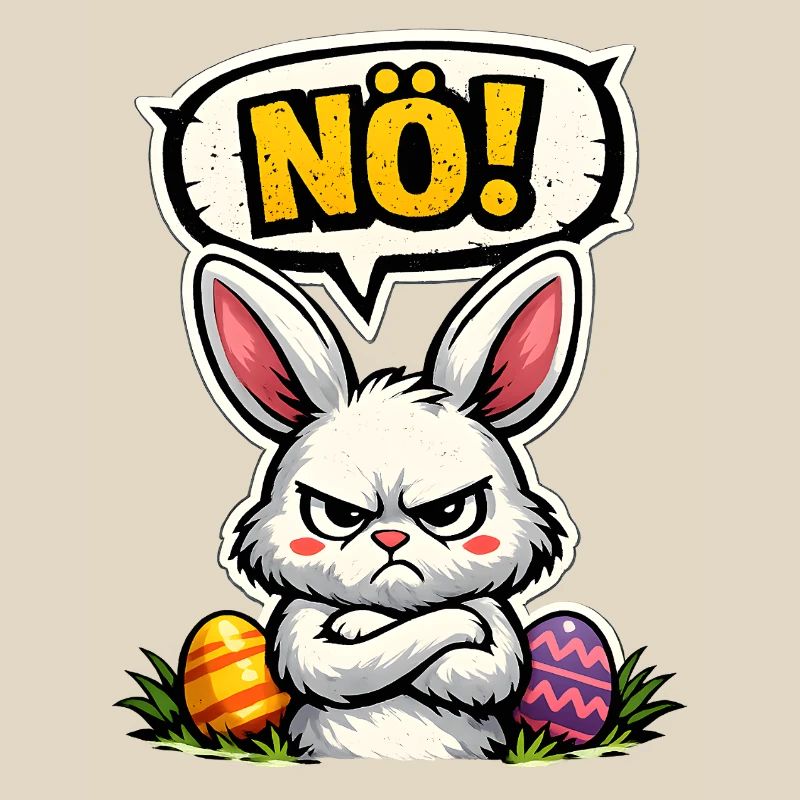 Lower Austrian Bunny Comic Easter Gift