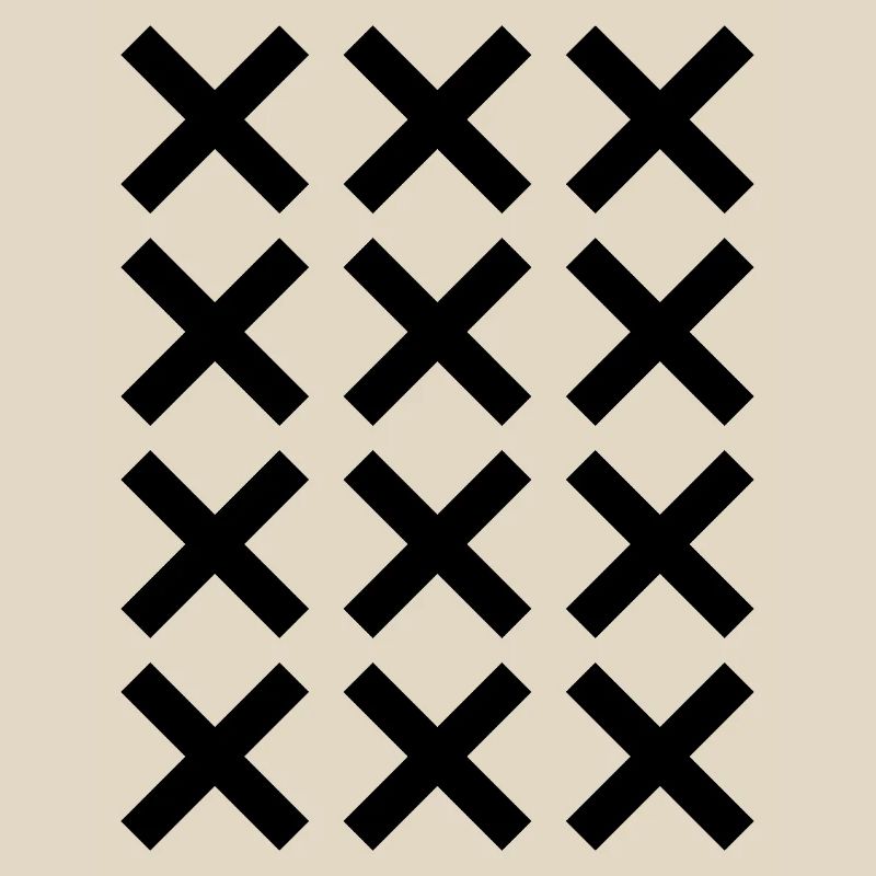 Conception de la grille en X
