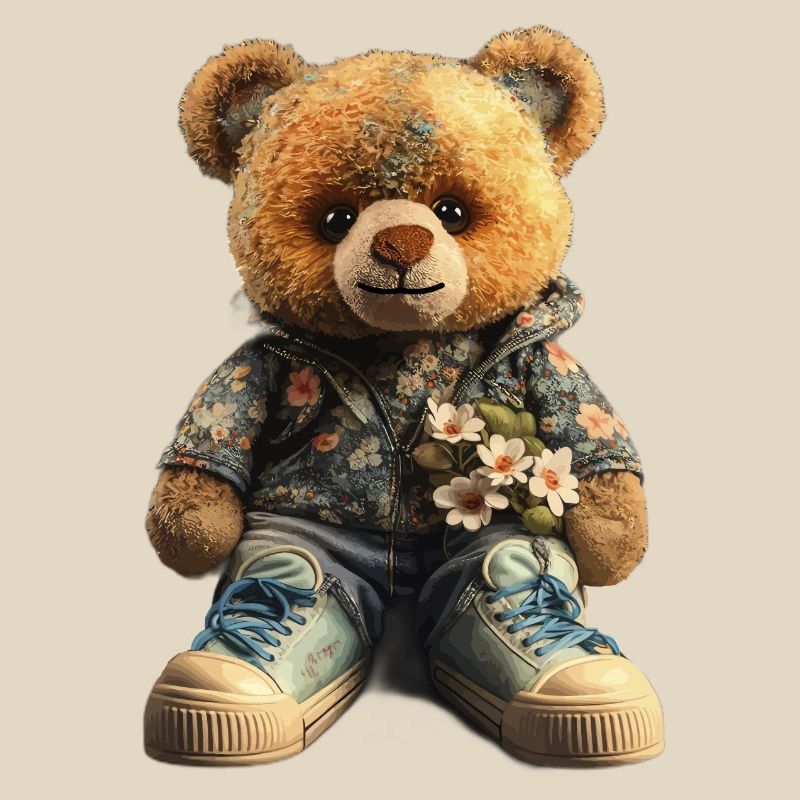 Bear Half Man Gift