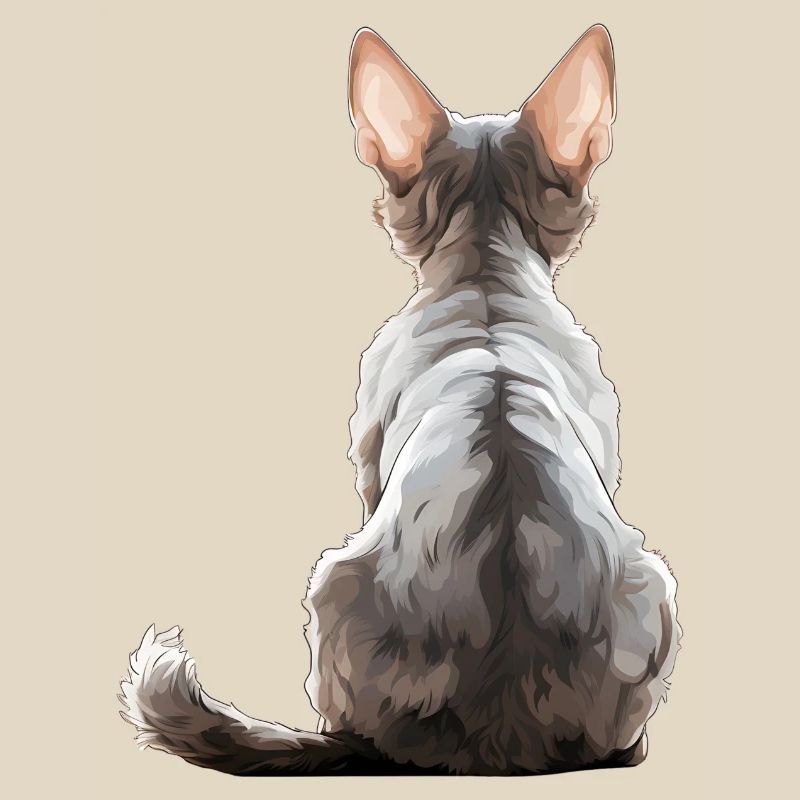 Chat Devon Rex