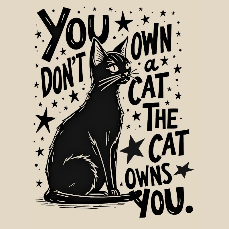 VOUS N’AVEZ PAS DE CHAT, C’EST LE CHAT QUI VOUS POSSÈDE