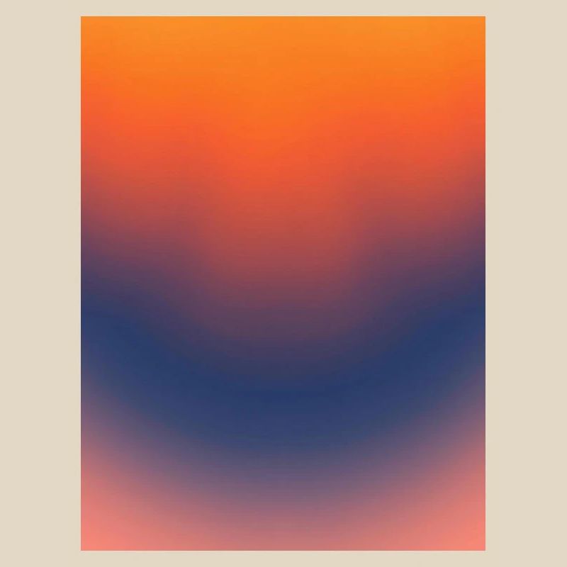 Mitternachts-Glut-Gradient