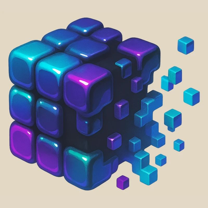 Digital Cube Explosion