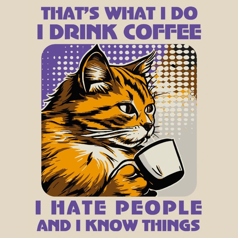 Caffeine-Powered Cat Lover