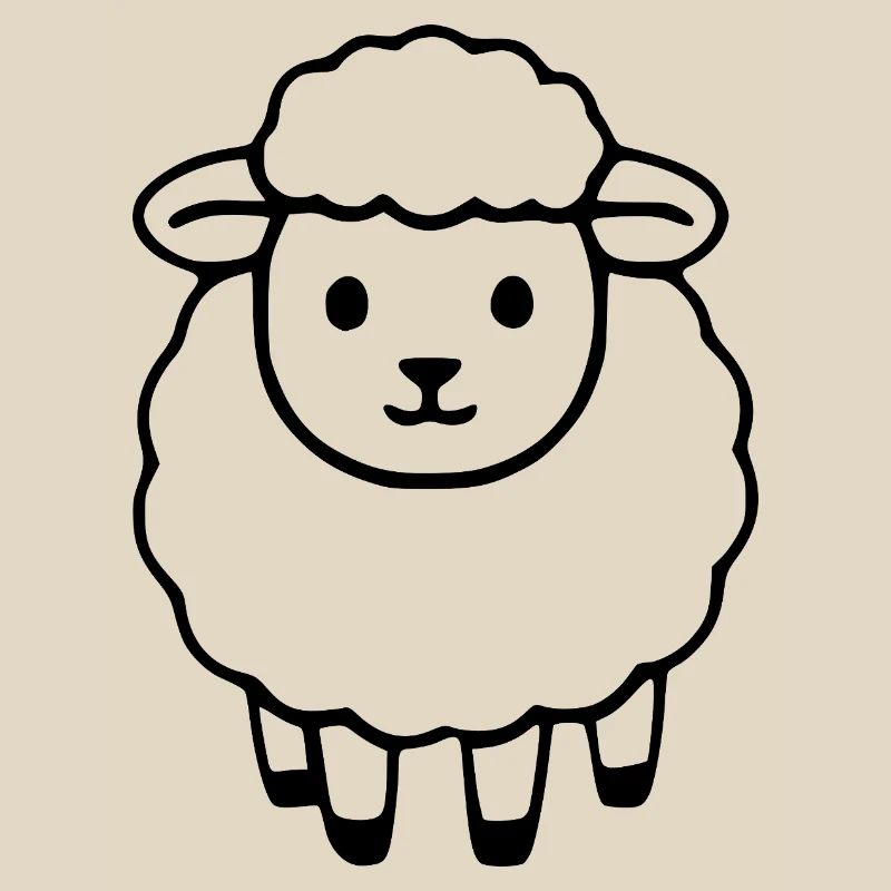 Schaf Schäfchen Lamm