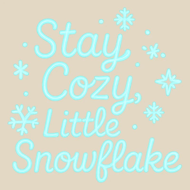 Reste Confortable Néon Script