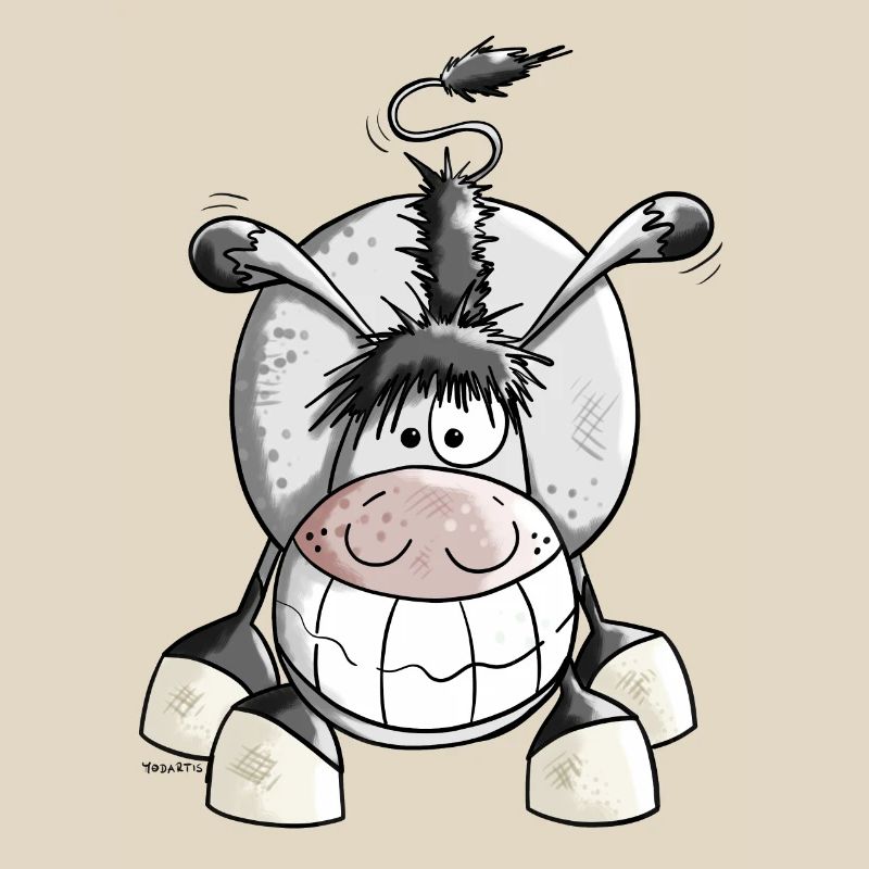Smiling Donkey