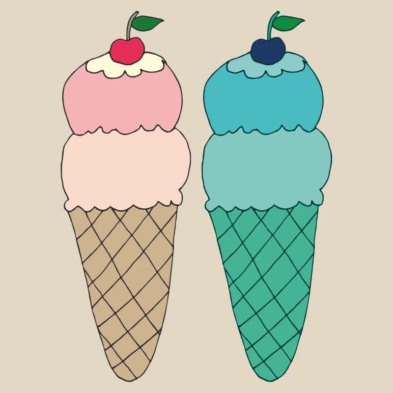 Variations de glace 2 fois