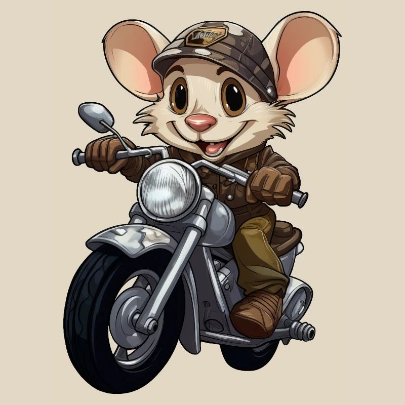 Mouse Motorcycle / Motorcyclist Mouse