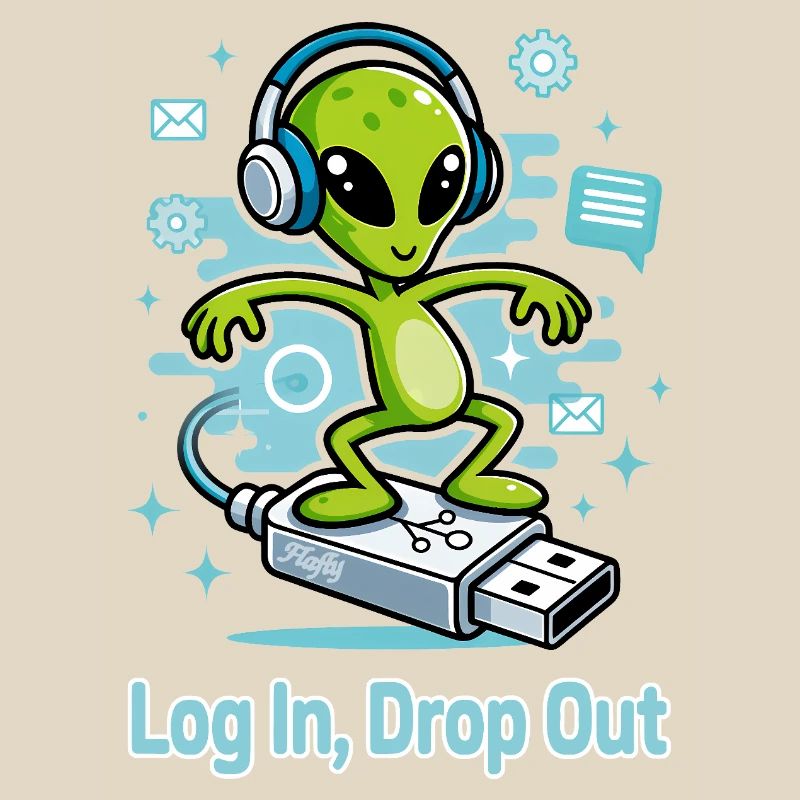 👽 Alien on the USB Surf