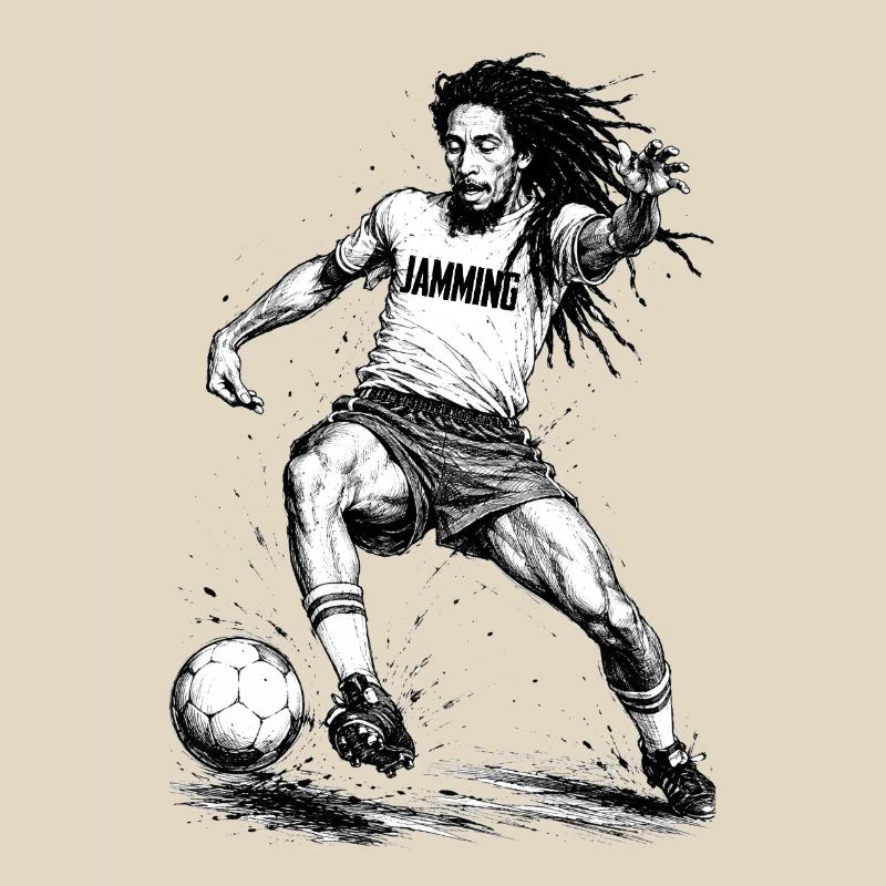 Jammin Kick Dreadlock Soccer Hero