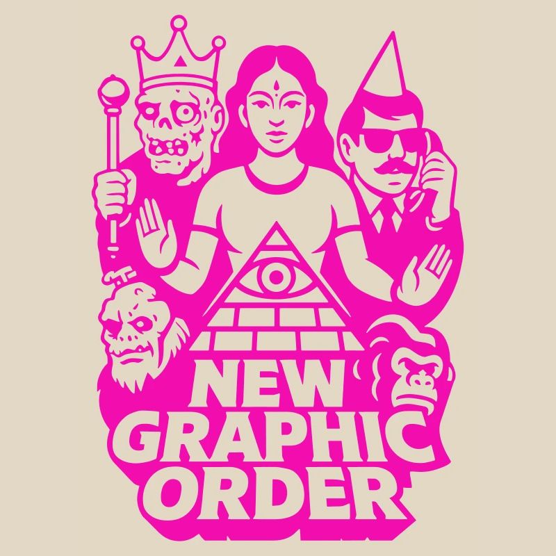 Nouvelle commande graphique Pulp Art rose