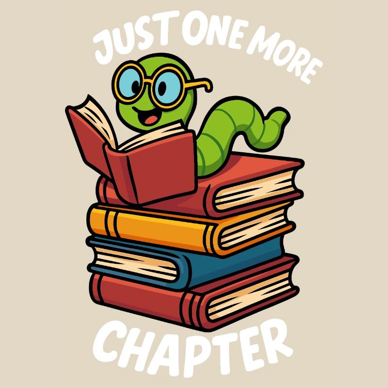 Juste un chapitre de plus, conception de rat de bibliothèque