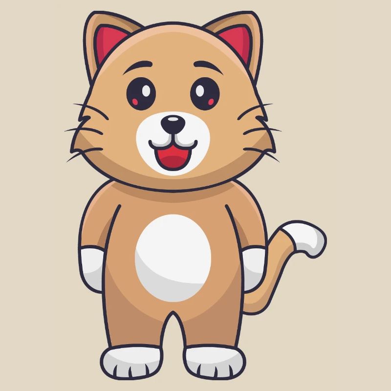 Chat de dessin animé