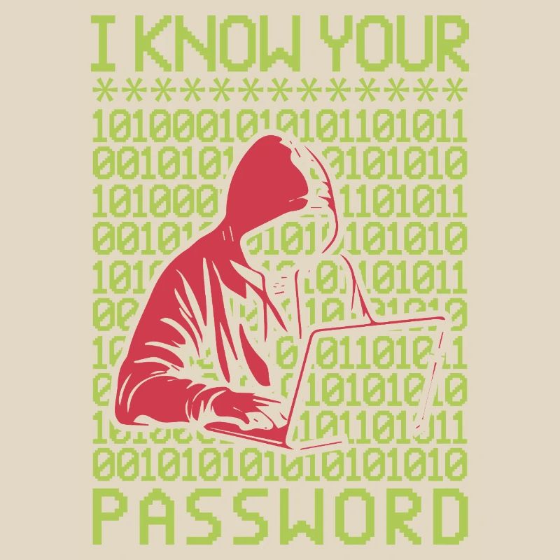 Hacker hackt Programmierer Linux Passwort Hacker